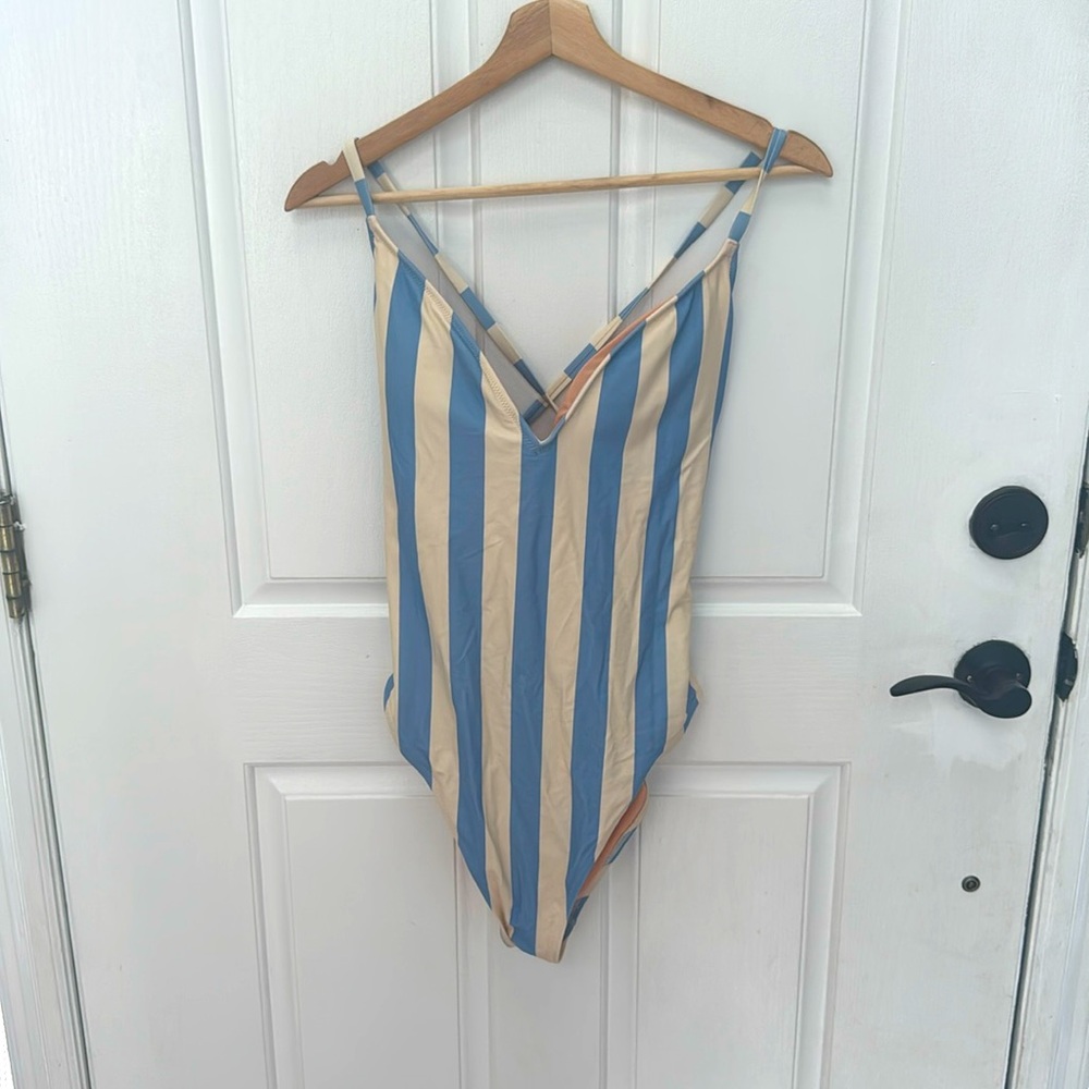 J. Crew Cross Back One Piece Swimsuit NWT